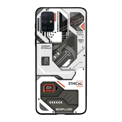 Explore Circuit Glossy Case for Samsung Galaxy A51