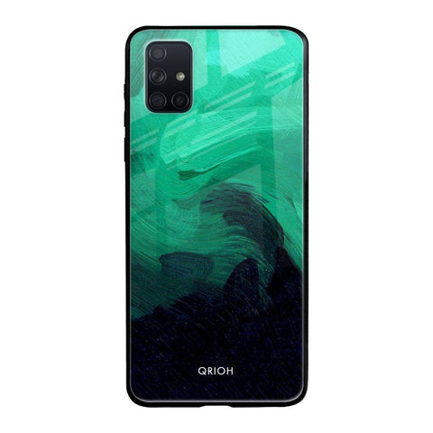 Scarlet Amber Glossy Case for Samsung Galaxy A51