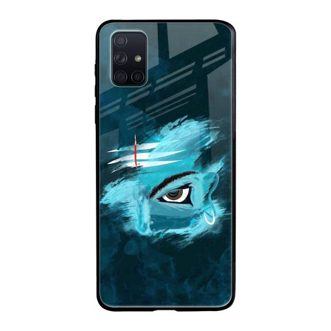 Power Of Trinetra Glossy Case For Samsung Galaxy A51