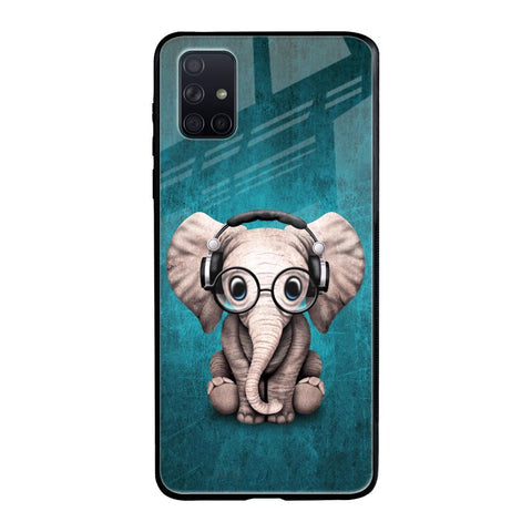 Adorable Baby Elephant Glossy Case For Samsung Galaxy A51