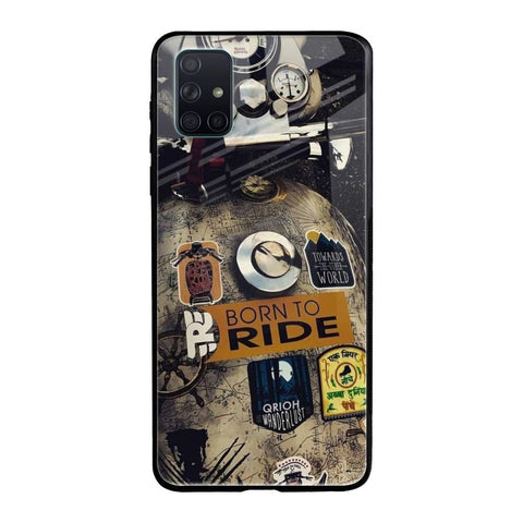 Ride Mode On Glossy Case for Samsung Galaxy A51
