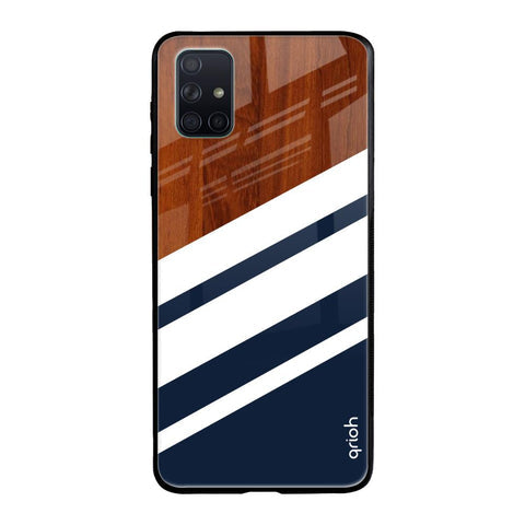 Bold Stripes Glossy case for Samsung Galaxy A51