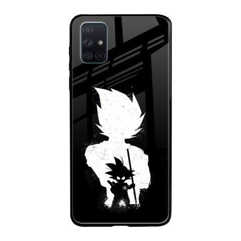 Monochrome Goku Glossy Case for Samsung Galaxy A51