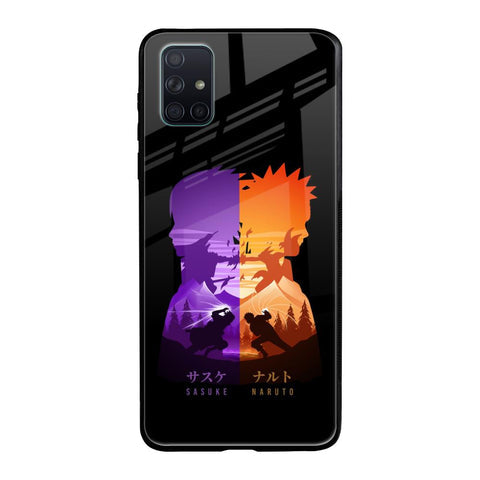 Minimalist Anime Glossy Case for Samsung Galaxy A51