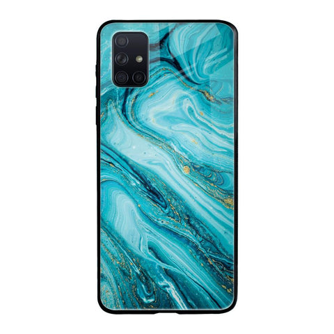 Ocean Marble Glossy Case for Samsung Galaxy A51