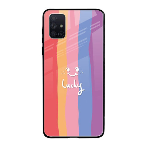Lucky Abstract Glossy Case for Samsung Galaxy A51
