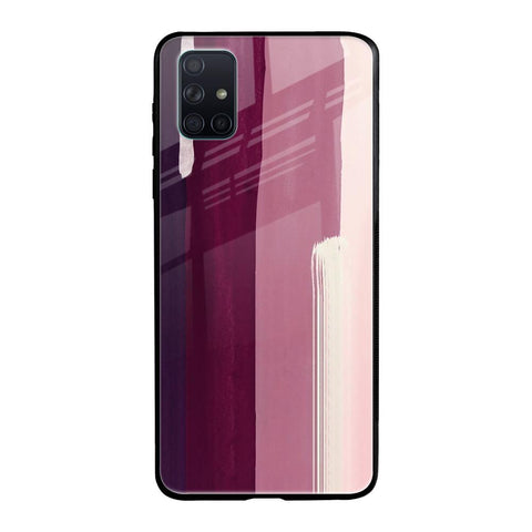 Brush Stroke Art Glossy Case for Samsung Galaxy A51