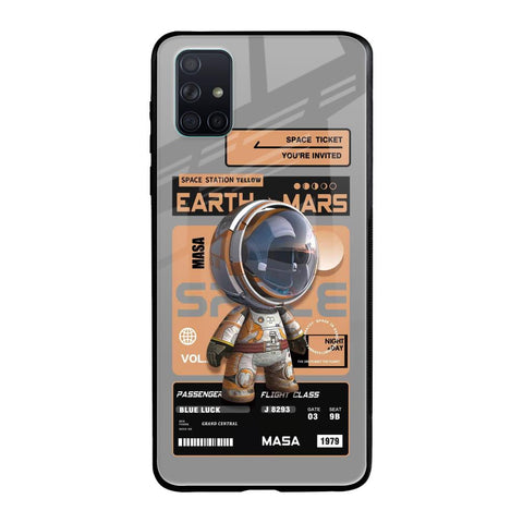 Space Ticket Glossy Case for Samsung Galaxy A51