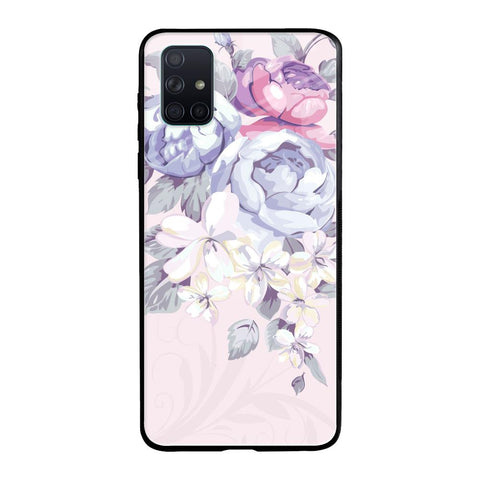 Elegant Floral Glossy case for Samsung Galaxy A51