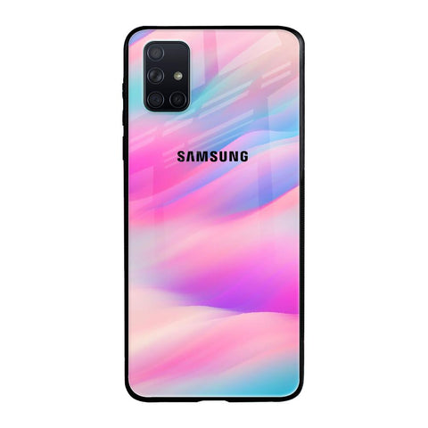 Colorful Waves Glossy case for Samsung Galaxy A51