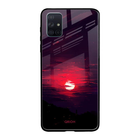 Morning Red Sky Glossy Case For Samsung Galaxy A51