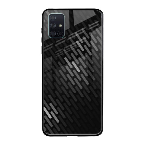 Dark Abstract Pattern Glossy Case For Samsung Galaxy A51
