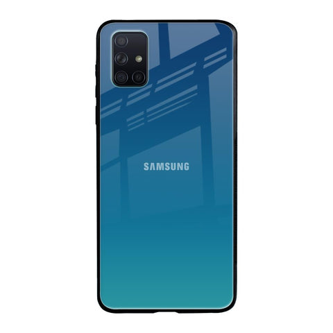 Celestial Blue Glossy Case For Samsung Galaxy A51
