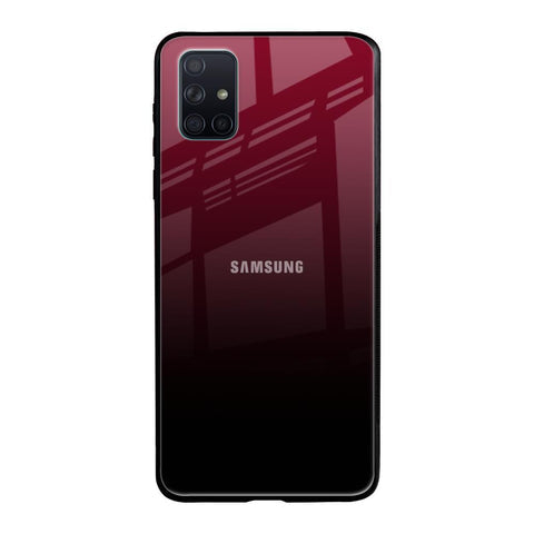 Wine Red Glossy Case For Samsung Galaxy A51