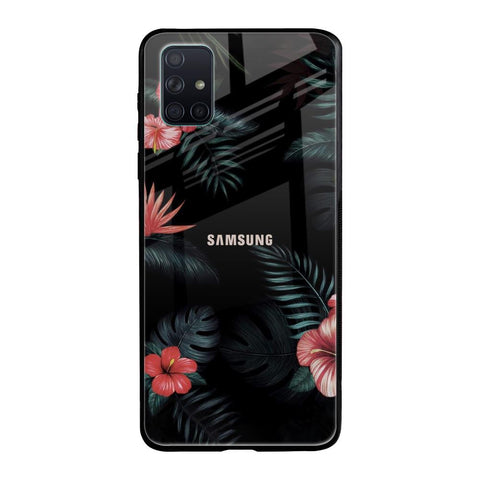 Tropical Art Flower Glossy Case for Samsung Galaxy A51