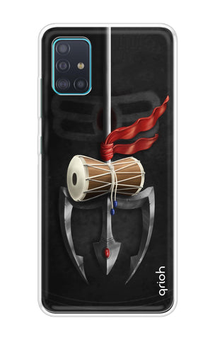 Mahadev Trident Soft Cover For Samsung Galaxy A51