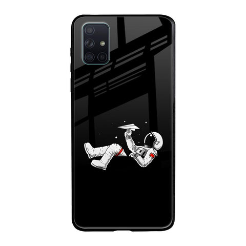 Space Traveller Glossy Case for Samsung Galaxy A71