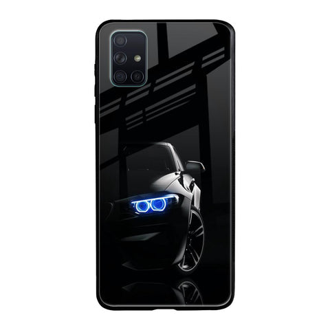Car In Dark Glossy Case for Samsung Galaxy A71
