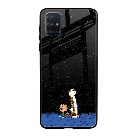 Night Sky Star Glossy Case for Samsung Galaxy A71