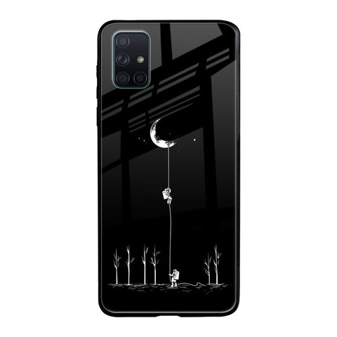 Catch the Moon Glossy Case for Samsung Galaxy A71