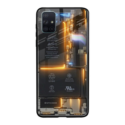 Glow Up Skeleton Glossy Case for Samsung Galaxy A71