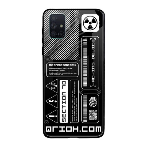 Futuristic Art Glossy Case for Samsung Galaxy A71