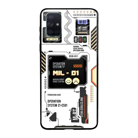 Tech Display Glossy Case for Samsung Galaxy A71