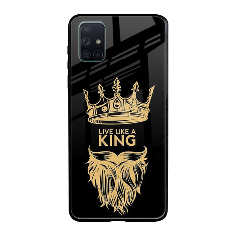 King Life Glossy Case For Samsung Galaxy A71