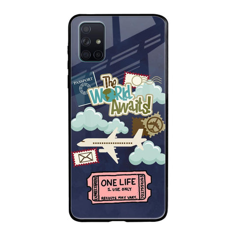 Tour The World Glossy Case For Samsung Galaxy A71