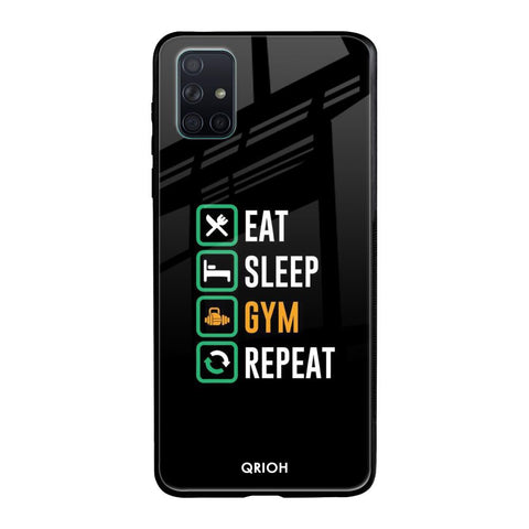 Daily Routine Glossy Case for Samsung Galaxy A71