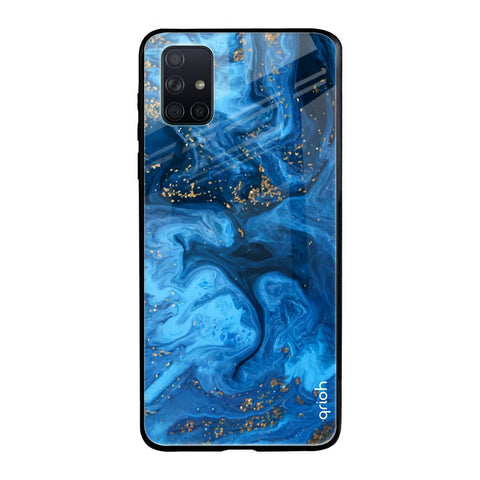 Gold Sprinkle Glossy case for Samsung Galaxy A71