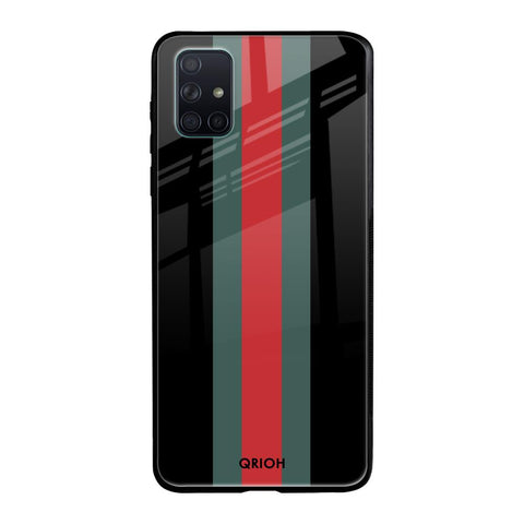 Vertical Stripes Glossy Case for Samsung Galaxy A71