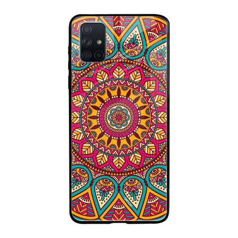 Elegant Mandala Glossy Case for Samsung Galaxy A71