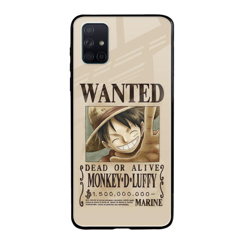 Luffy Wanted Glossy Case for Samsung Galaxy A71
