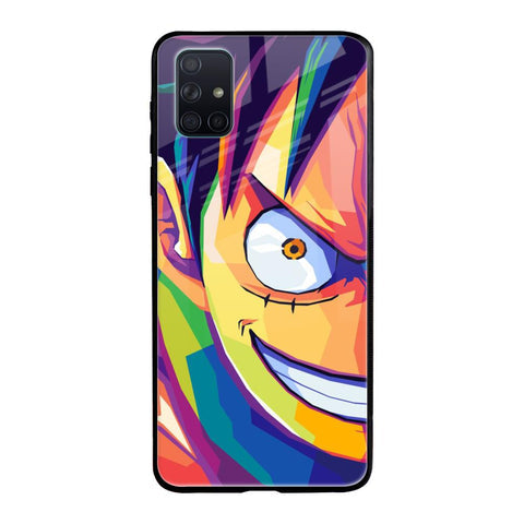 Monkey Wpap Pop Art Glossy Case for Samsung Galaxy A71