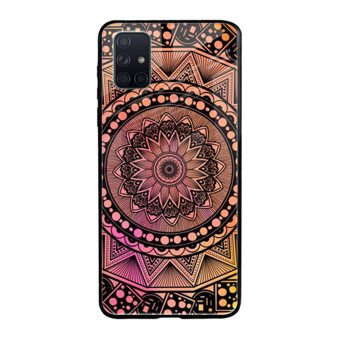 Floral Mandala Glossy Case for Samsung Galaxy A71