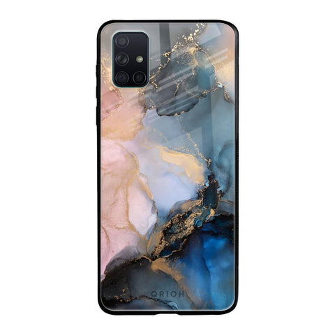 Marble Ink Abstract Glossy Case for Samsung Galaxy A71