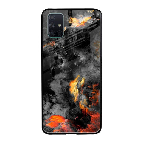 Lava Explode Glossy Case for Samsung Galaxy A71