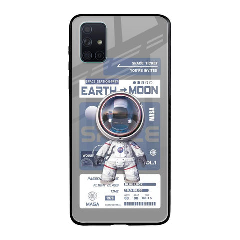 Space Flight Pass Glossy Case for Samsung Galaxy A71