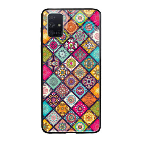 Multicolor Mandala Glossy Case for Samsung Galaxy A71