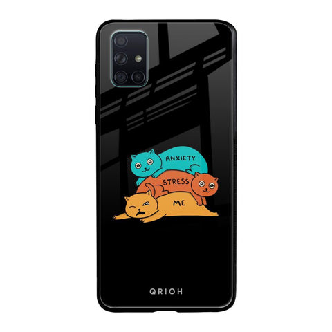 Anxiety Stress Glossy Case for Samsung Galaxy A71