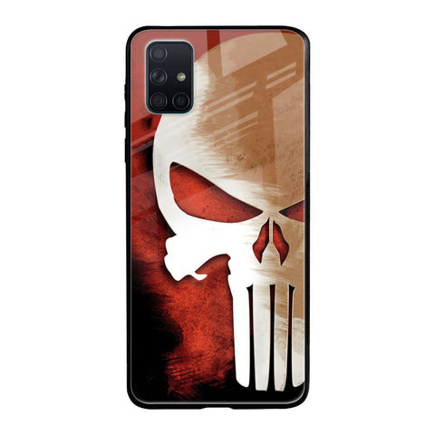 Red Skull Glossy Case for Samsung Galaxy A71