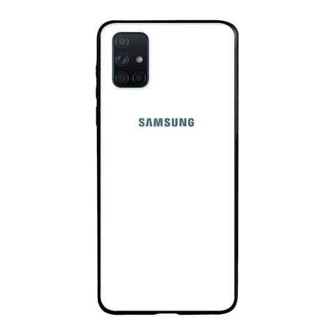 Arctic White Glossy Case for Samsung Galaxy A71