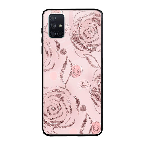 Shimmer Roses Glossy case for Samsung Galaxy A71