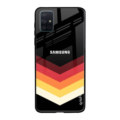 Abstract Arrow Pattern Glossy Case For Samsung Galaxy A71