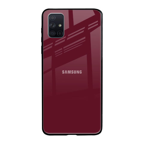 Classic Burgundy Glossy Case for Samsung Galaxy A71