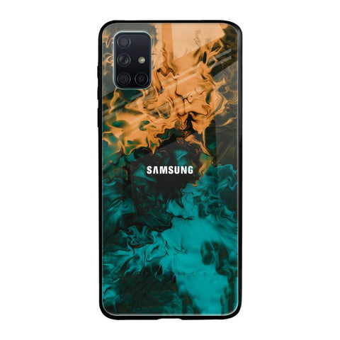 Watercolor Wave Glossy Case for Samsung Galaxy A71