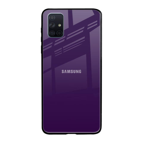 Dark Purple Glossy Case for Samsung Galaxy A71