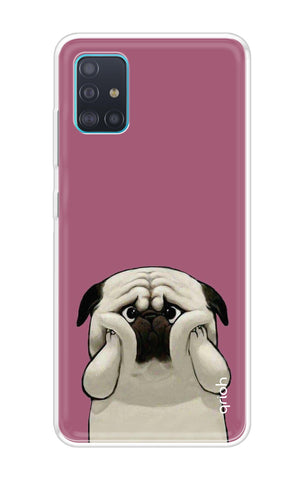 Chubby Dog Soft Cover for Samsung Galaxy A71