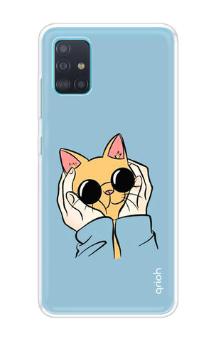 Attitude Cat Soft Cover for Samsung Galaxy A71